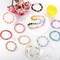 Spacer Beads for Jewelry Making, 2500Pcs Gold Round Beads for Bracelets, 4mm 6mm 8mm Spacer Loose Ball Bead Star Pearls Letter Bead for DIY Bracelet Jewelry Making Craft